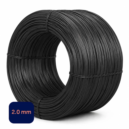 مفتول سیاه (آنیل شده) سایز 2.0 میلیمتر صادراتی